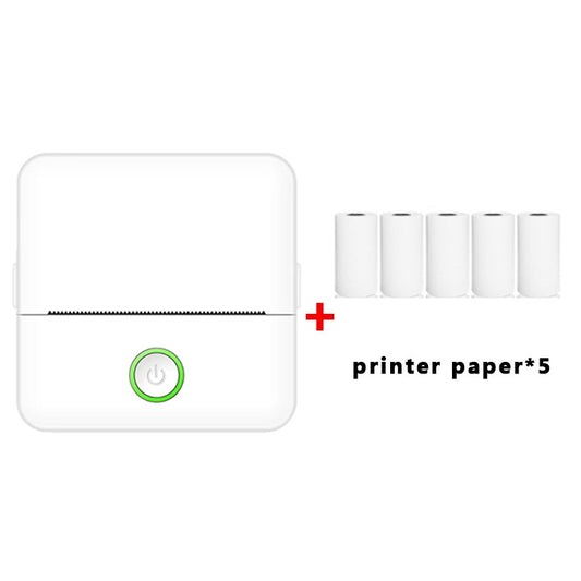 X6 200DPI Student Homework Printer Bluetooth Inkless Pocket Printer White Printing Paper x5 - Printer by buy2fix | Online Shopping UK | buy2fix