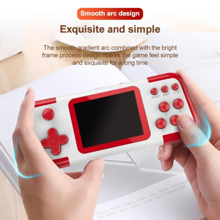 A12 3.0-inch HD Colorful Screen Retro Handheld Game Console with 666 Built-in Games, Model: Double Red Blue - Pocket Console by buy2fix | Online Shopping UK | buy2fix