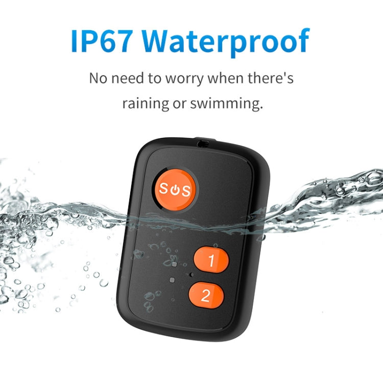 V51 IP67 Waterproof 4G LTE 3G 2G GSM Elderly SOS Button Emergency Alarm GPS Tracker - In Car by buy2fix | Online Shopping UK | buy2fix