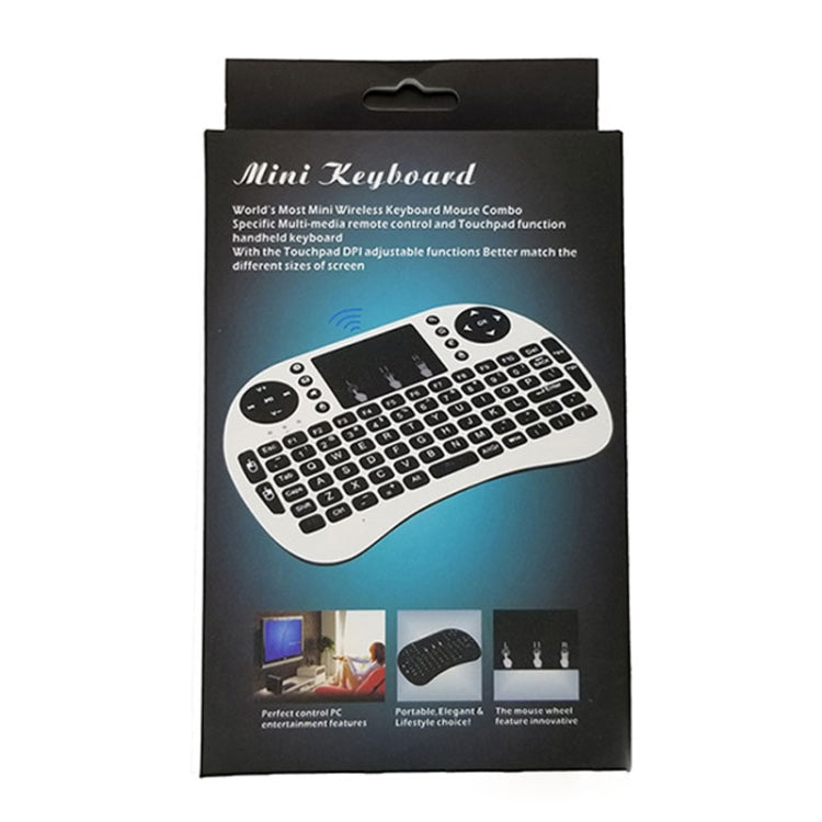 Support Language: French i8 Air Mouse Wireless Backlight Keyboard with Touchpad for Android TV Box & Smart TV & PC Tablet & Xbox360 & PS3 & HTPC/IPTV - MINI PC Accessories & Gadgets by buy2fix | Online Shopping UK | buy2fix