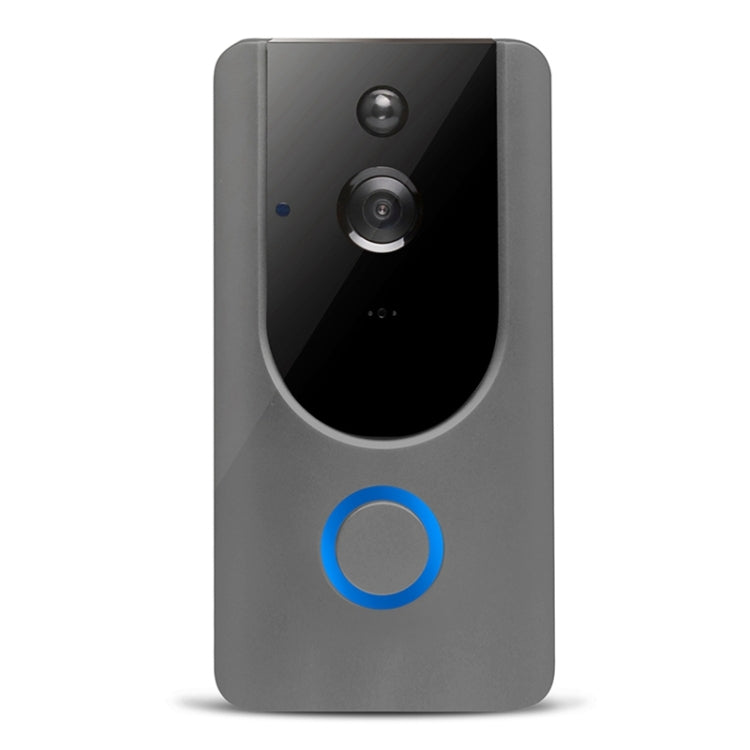 M2 720P Smart WIFI Video Visual Doorbell,Support Mobile Phone Remote Monitoring & Night Vision (Grey) - Security by buy2fix | Online Shopping UK | buy2fix