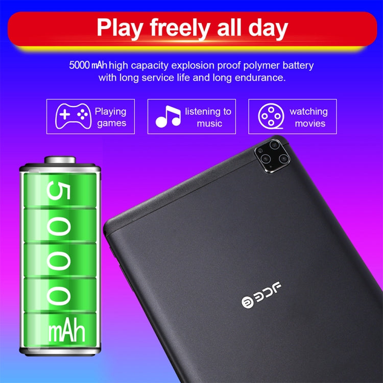 BDF A10 3G Phone Call Tablet PC, 10 inch, 2GB+32GB, Android 9.0, MTK8321 Octa Core Cortex-A7, Support Dual SIM & Bluetooth & WiFi & GPS, EU Plug(Purple) - BDF by BDF | Online Shopping UK | buy2fix