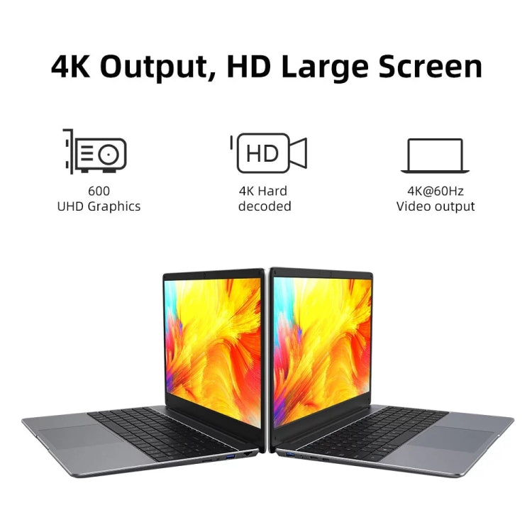 CHUWI HeroBook Plus, 15.6 inch, 8GB+256GB, Windows 10, Intel Celeron J4125 Quad Core up to 2.7GHz, Support WiFi / Bluetooth / TF Card Extension / Mini HDMI (Dark Gray) - CHUWI by CHUWI | Online Shopping UK | buy2fix