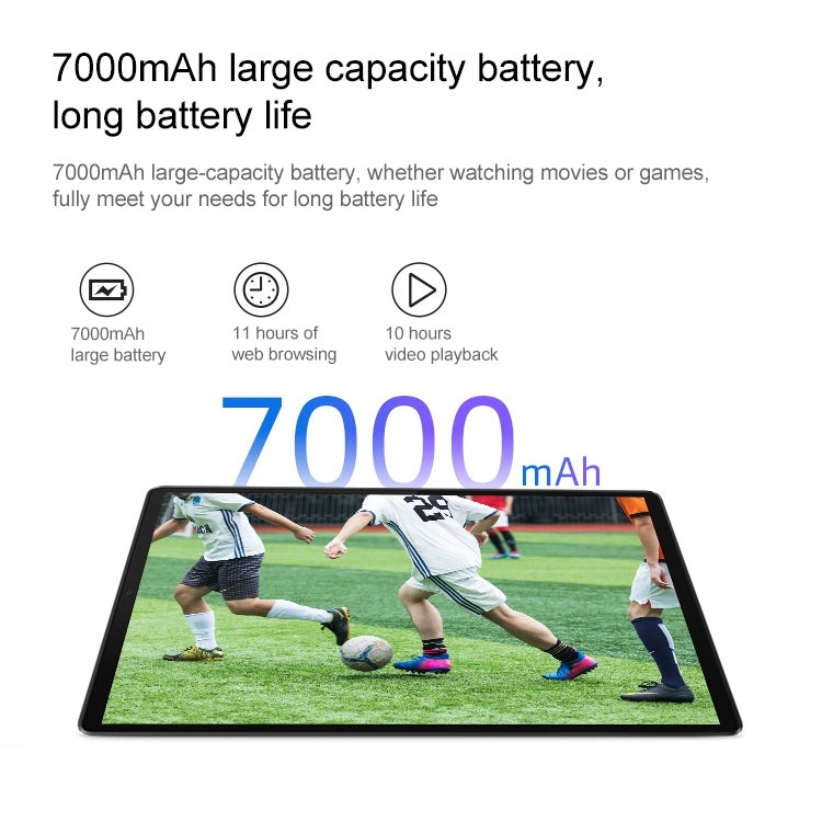 Lenovo Tab M10 Plus TB-X616M, 10.3 inch, 4GB+64GB, LTE Version, Android 10 MediaTek P22T Octa-core, Support Dual Band WiFi & BT & GPS(Gun Gray) - Lenovo by Lenovo | Online Shopping UK | buy2fix