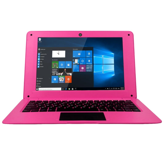 3350 10.1 inch Laptop, 6GB+64GB, Windows 10 OS, Intel Celeron N3350 Dual Core CPU 1.1-2.4Ghz, Support & Bluetooth & WiFi & HDMI, EU Plug(Pink) - Others by buy2fix | Online Shopping UK | buy2fix