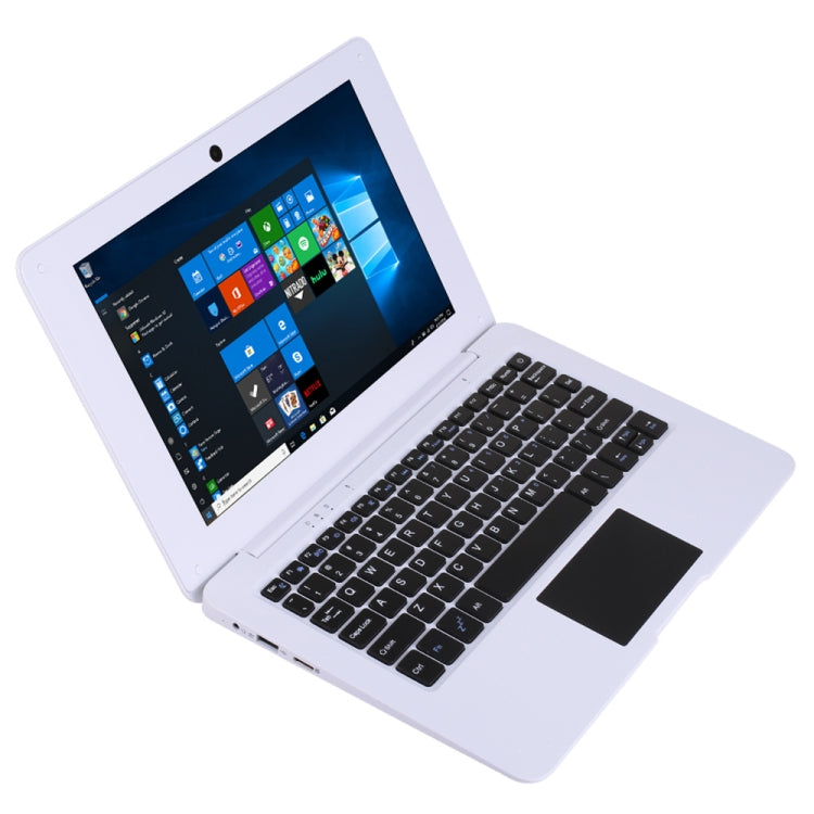 3350 10.1 inch Laptop, 6GB+64GB, Windows 10 OS, Intel Celeron N3350 Dual Core CPU 1.1-2.4Ghz, Support & Bluetooth & WiFi & HDMI, EU Plug(White) - Others by buy2fix | Online Shopping UK | buy2fix