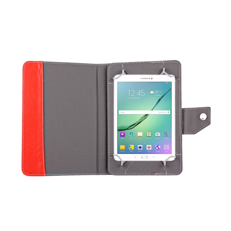 10 inch Tablets Leather Case Crazy Horse Texture Protective Case Shell with Holder for Asus ZenPad 10 Z300C, Huawei MediaPad M2 10.0-A01W, Cube IWORK10(Red) - 10 - 11 inch by buy2fix | Online Shopping UK | buy2fix