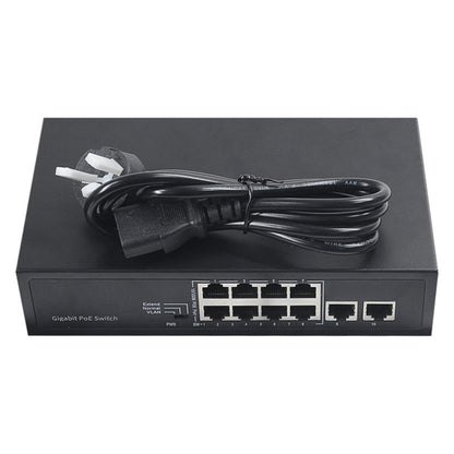 COMFAST CF-SG181P 10 Port Gigabit POE Ethernet Switch 20Gbps Backplane Bandwidth Monitoring - Network Hubs by COMFAST | Online Shopping UK | buy2fix