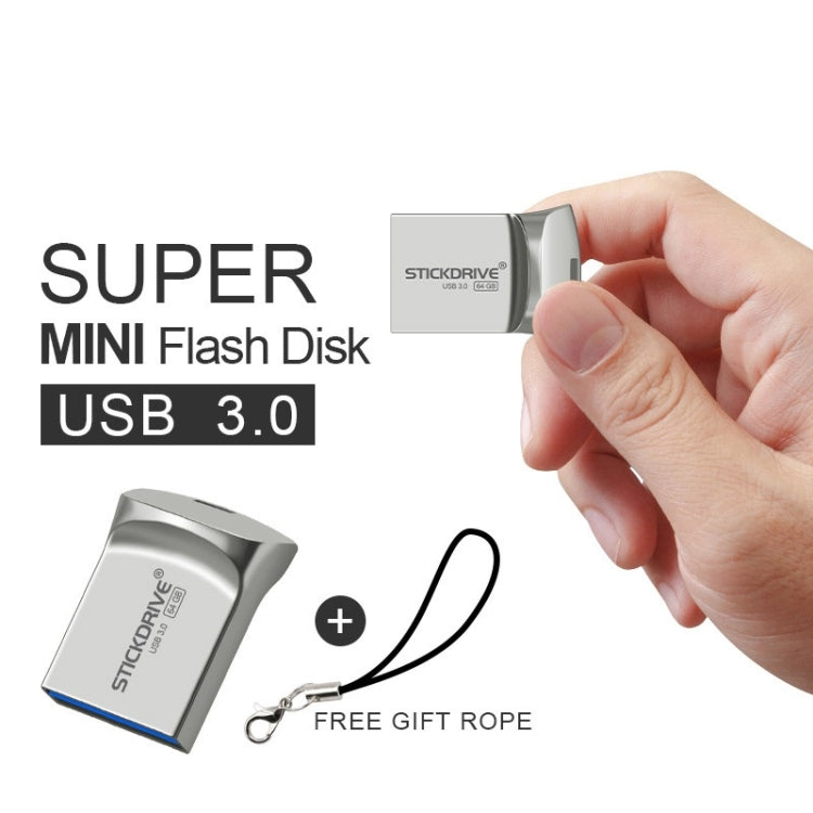 STICKDRIVE 128GB USB 3.0 High Speed Creative Metal U Disk - Computer & Networking by STICKDRIVE | Online Shopping UK | buy2fix