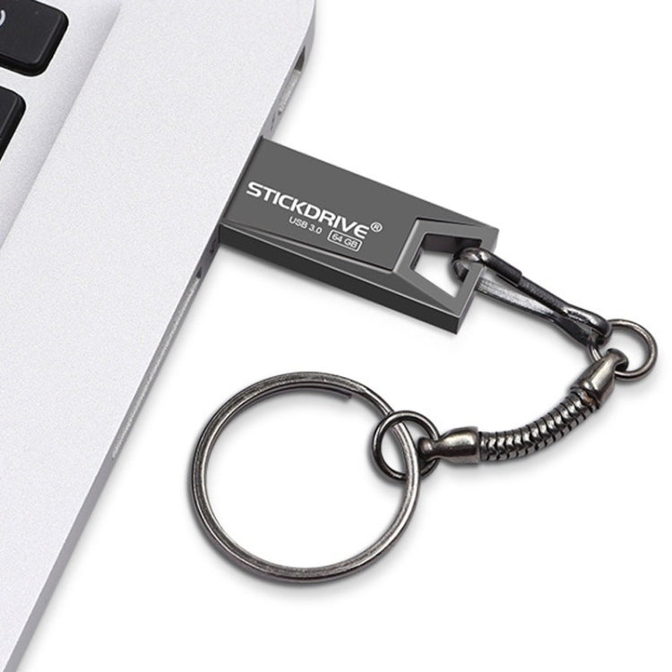 STICKDRIVE 32GB USB 3.0 High Speed Mini Metal U Disk (Silver Grey) - USB Flash Drives by StickDrive | Online Shopping UK | buy2fix