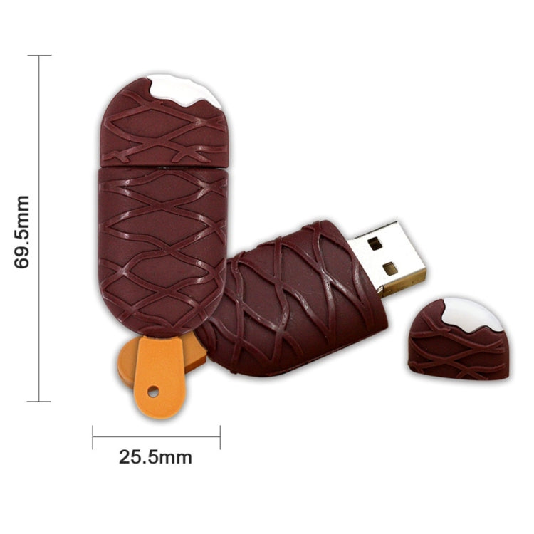 MicroDrive M4 8GB USB 2.0 Creative Ice Cream U Disk - USB Flash Drives by MicroDrive | Online Shopping UK | buy2fix